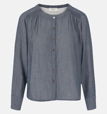 Orfeo Blouses Blauw