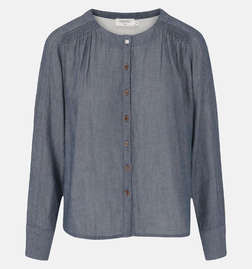 Orfeo Kristin Donkerblauwe Blouse voor dames (381657)