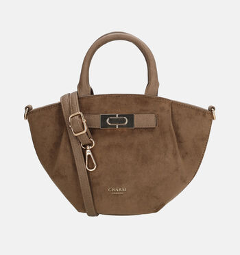 Charm London Handtassen Taupe