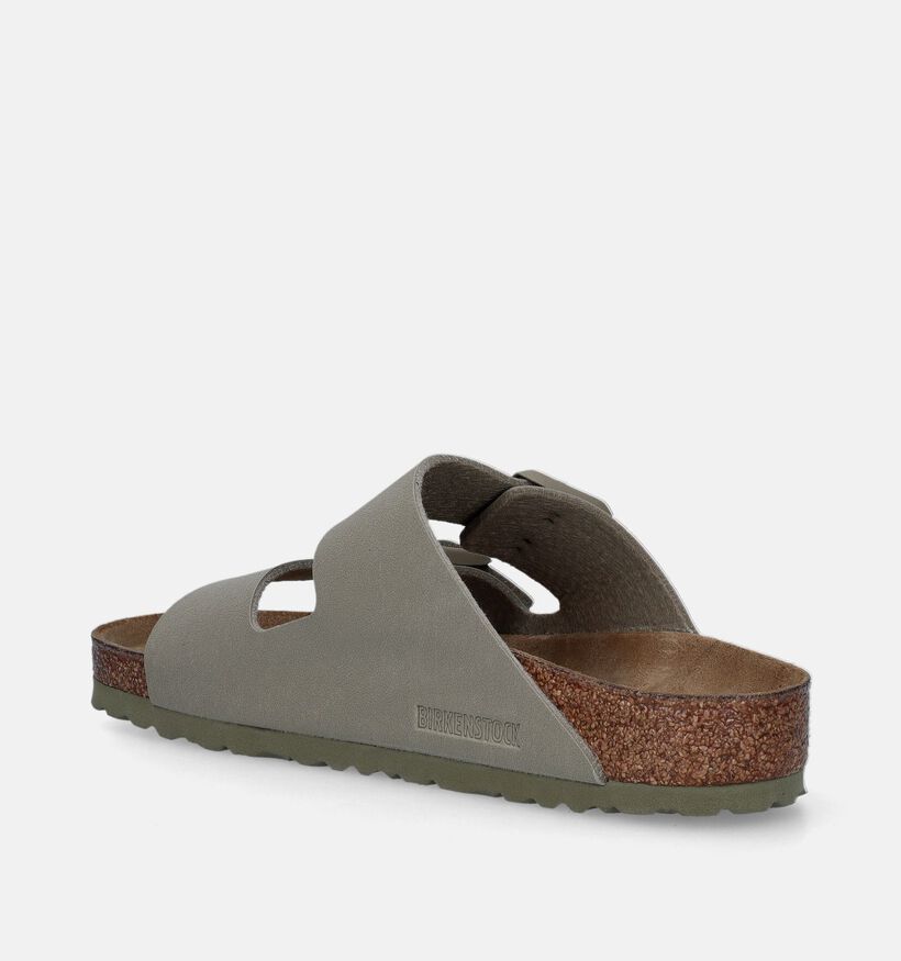 Birkenstock Arizona Nu-pieds en Kaki pour femmes (338032)