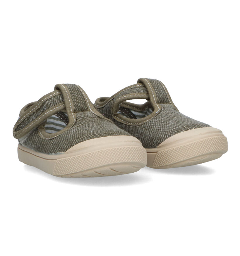 Ani Chaussures pour bébé en Vert kaki pour garçons (324352)