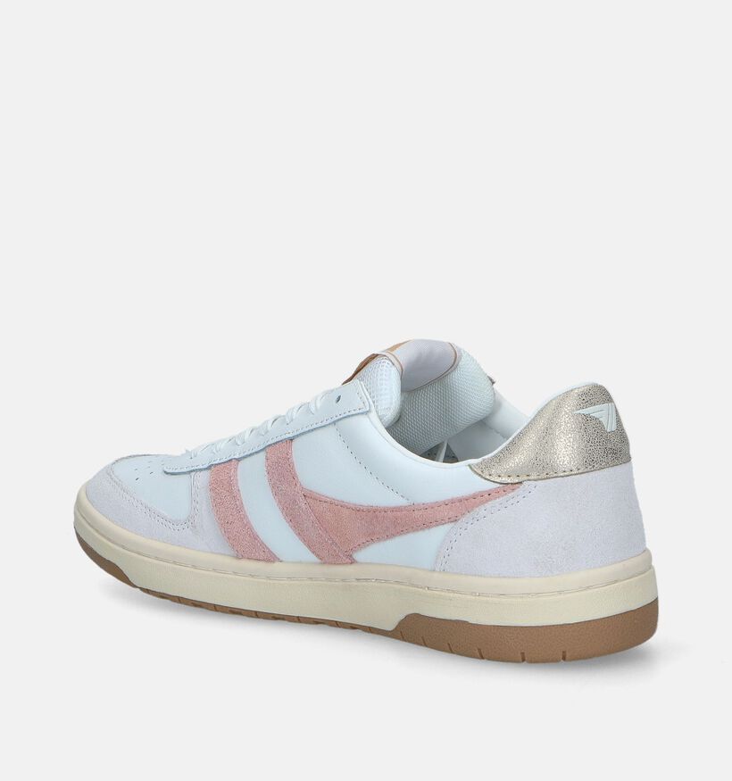 Gola Hawk Witte Sneakers voor dames (336886) - geschikt voor steunzolen