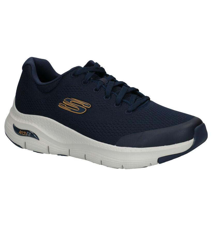 Skechers Arch Fit Zwarte Sneakers voor heren (328061) - geschikt voor steunzolen