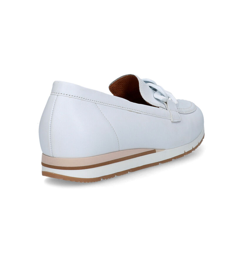 Gabor OptiFit Mocassins en Blanc pour femmes (323244) - pour semelles orthopédiques