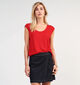 Pieces T-shirts en Rouge pour femmes (361141)
