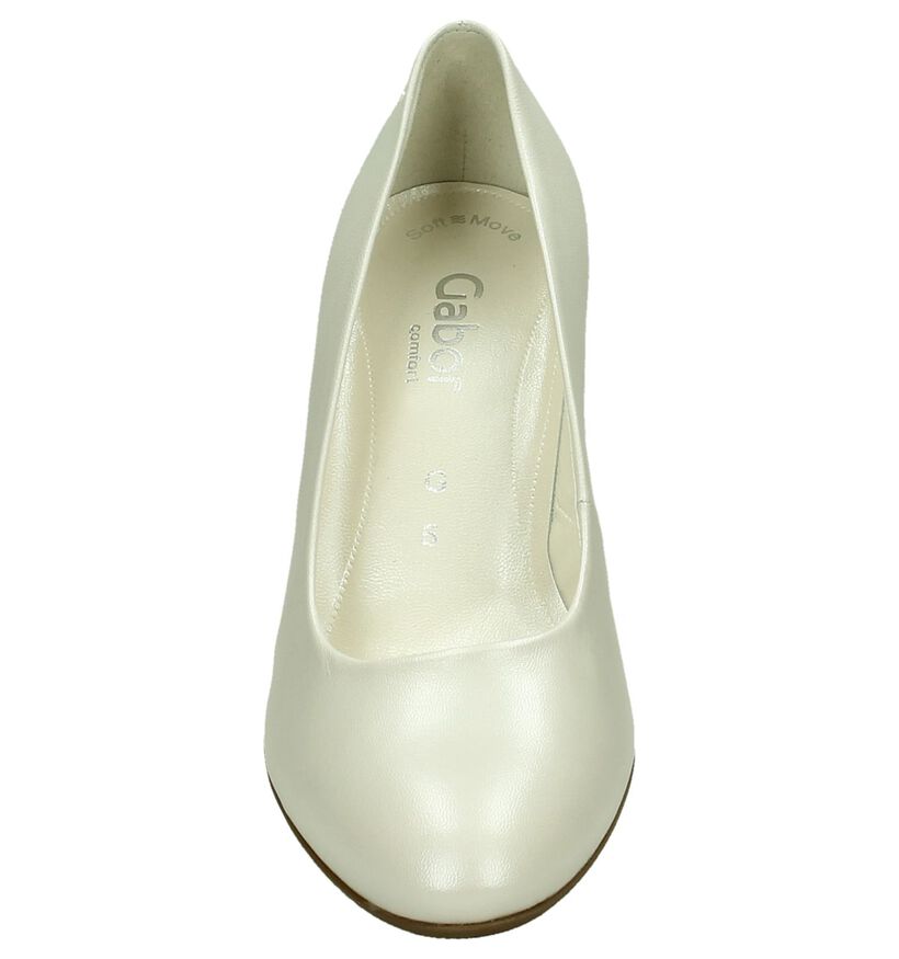 Gabor Soft Move Escarpins en Blanc en cuir (209042)