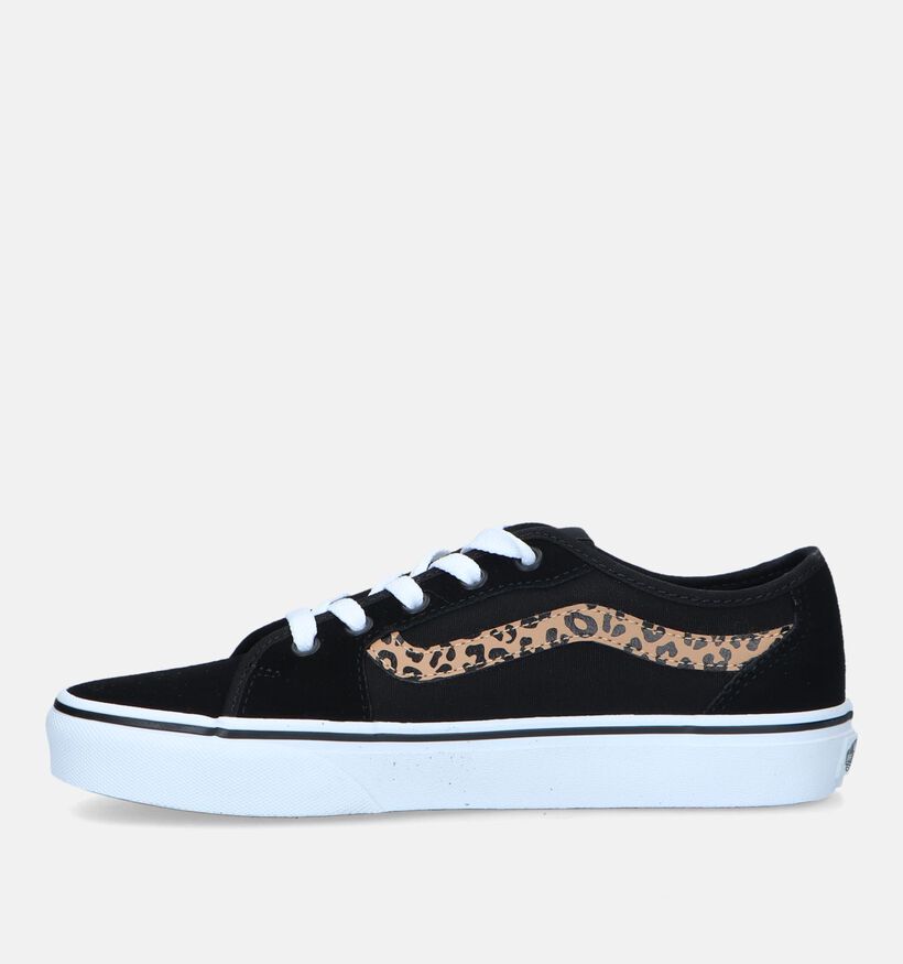 Vans Filmore Decon Baskets de skate en Noir pour femmes (328042)