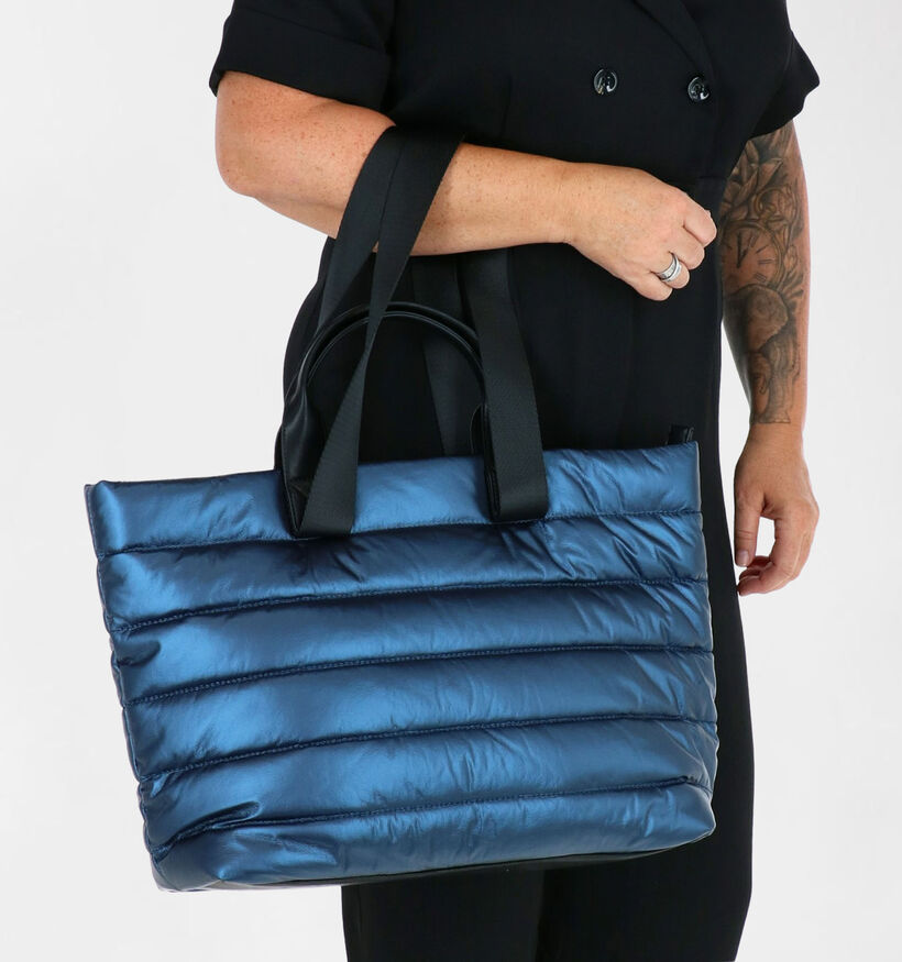 Gabor Hanna Cabas en Bleu en textile (279488)