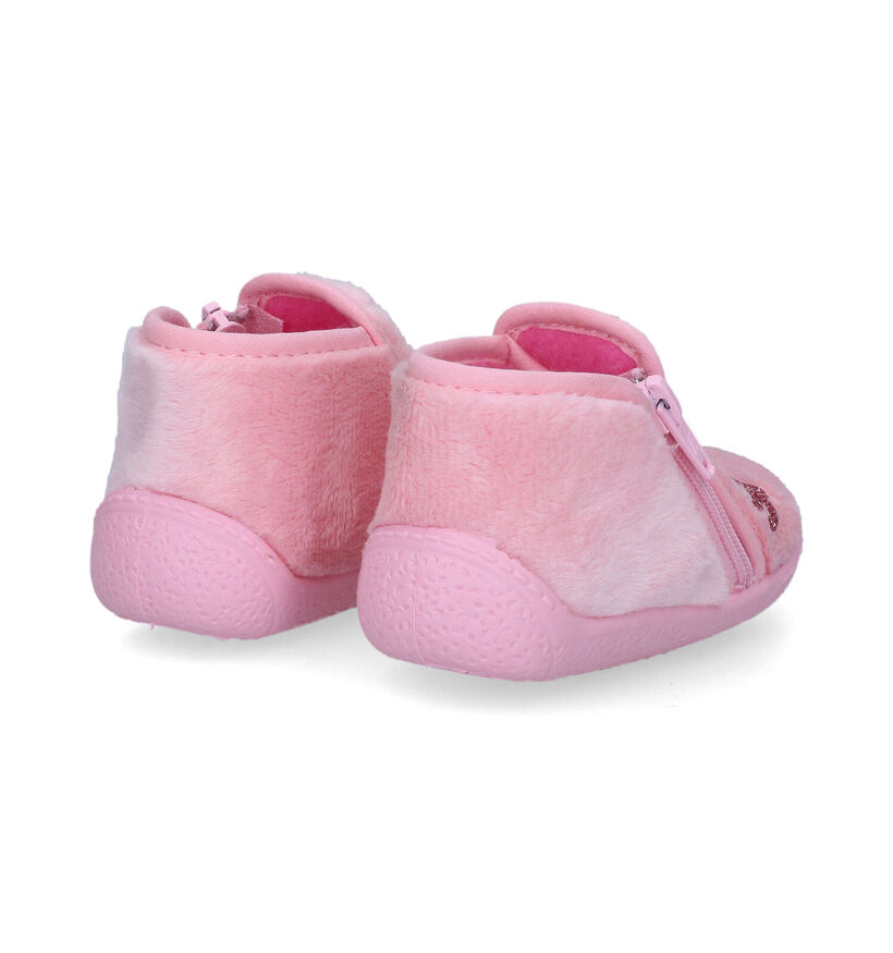 Milo & Mila Pantoufles pour bébé en Rose pour filles (317186)