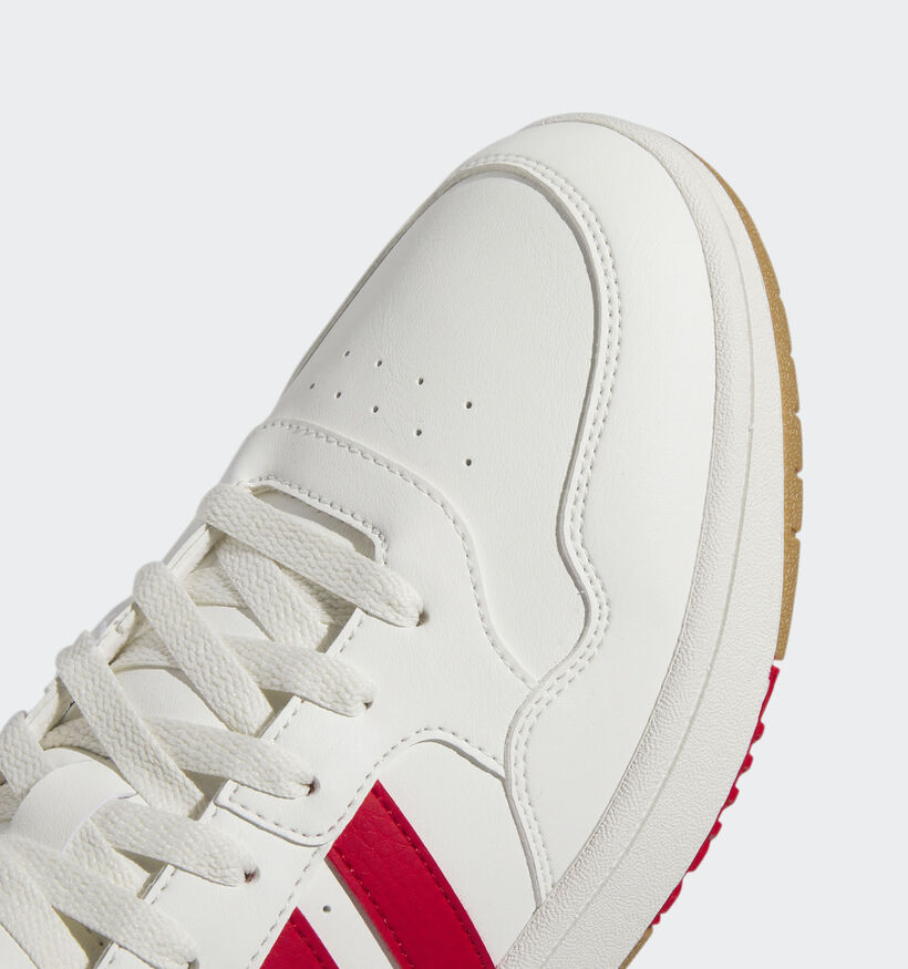 adidas Hoops 3.0 Mid Witte Sneakers voor dames (329410) - geschikt voor steunzolen