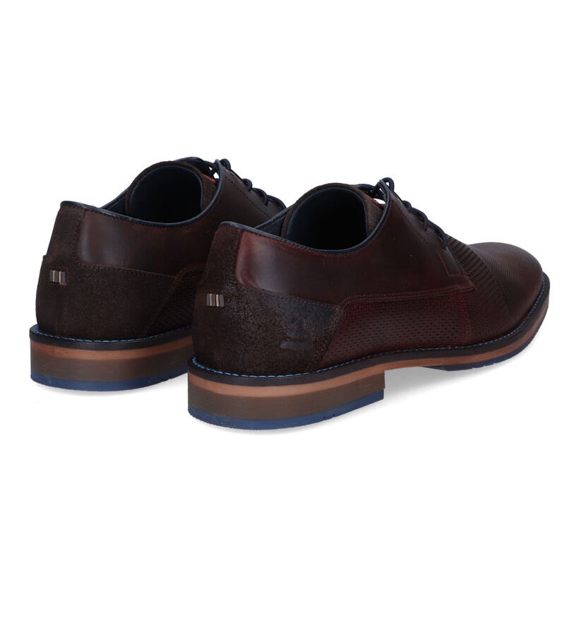 Bullboxer Chaussures à lacets en Brun pour hommes (318468) - pour semelles orthopédiques