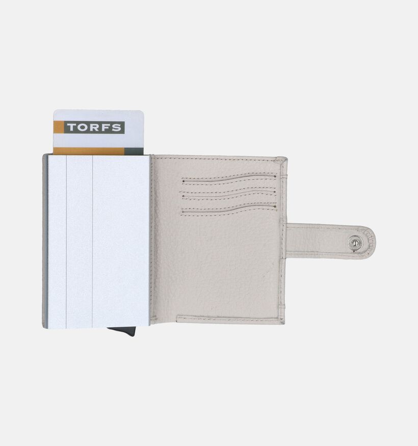 Crinkles Ecru Kaartenhouder voor dames (373853)