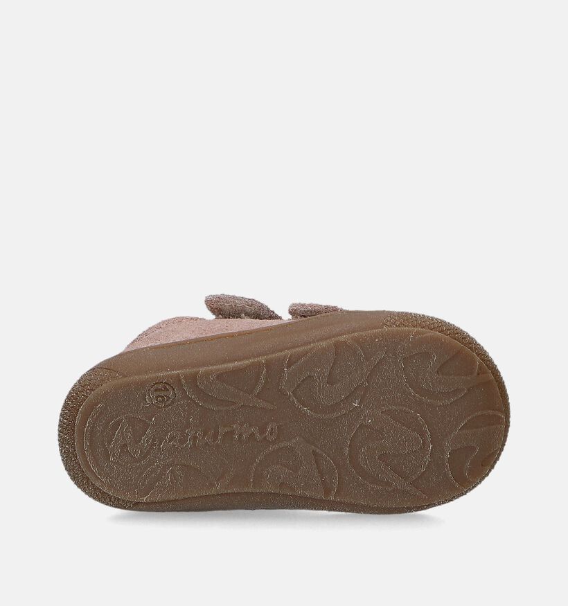 Naturino Cocoon Roze Babyschoenen voor meisjes (347649) - geschikt voor steunzolen