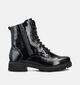 Remonte Boots à lacets en Noir pour femmes (363576) - pour semelles orthopédiques