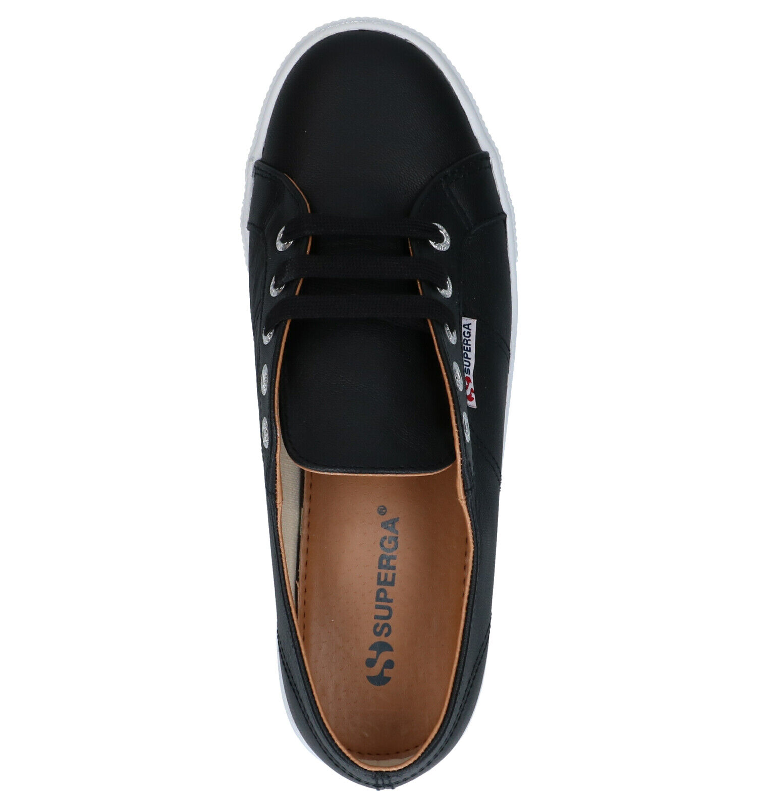 Superga Zwarte Sneakers Dames Sneakers Online op TORFS.BE