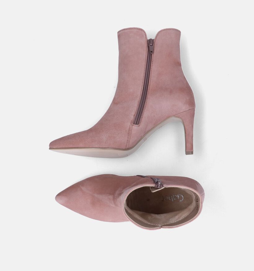 Gabor Bottines à talons en Rose pour femmes (315251)