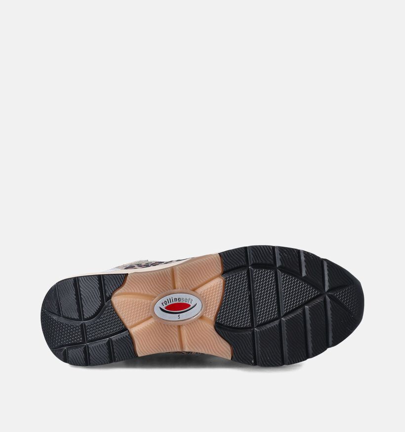 Gabor Rollingsoft Baskets en Beige pour femmes (352062) - pour semelles orthopédiques