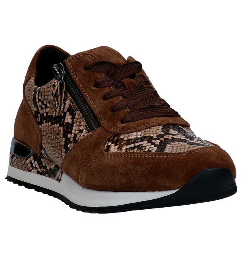 Remonte Bruine Sneakers in kunstleer (277636)