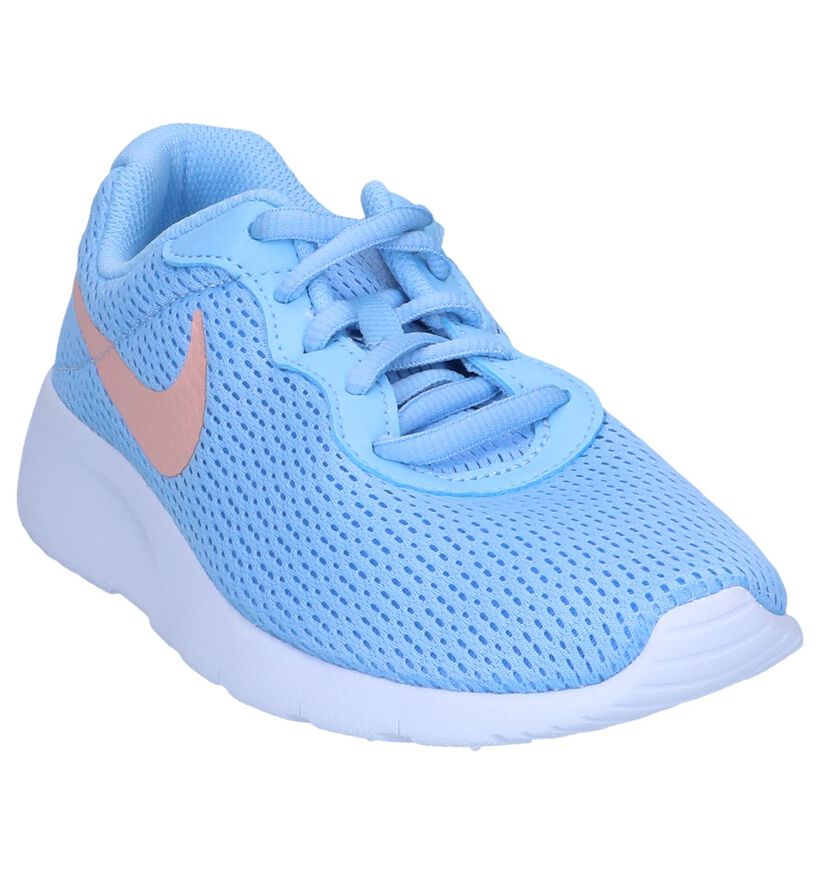 Pastelblauwe Sneakers Nike Tanjun in stof (249849)