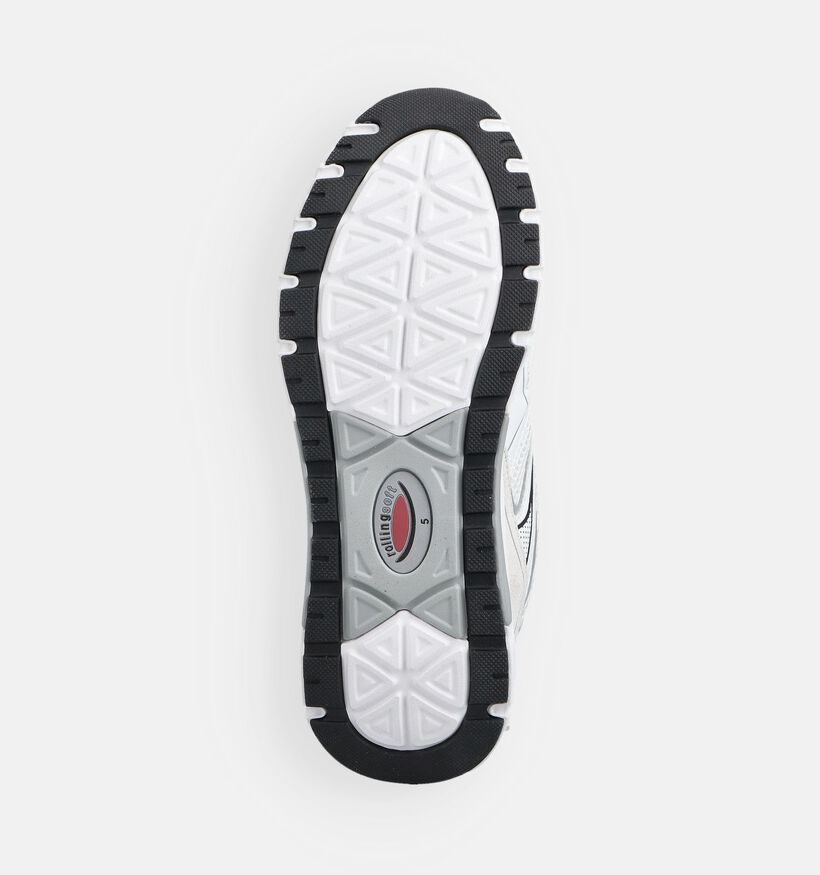 Gabor Rollingsoft Baskets casual en Blanc pour femmes (368412) - pour semelles orthop&eacute;diques