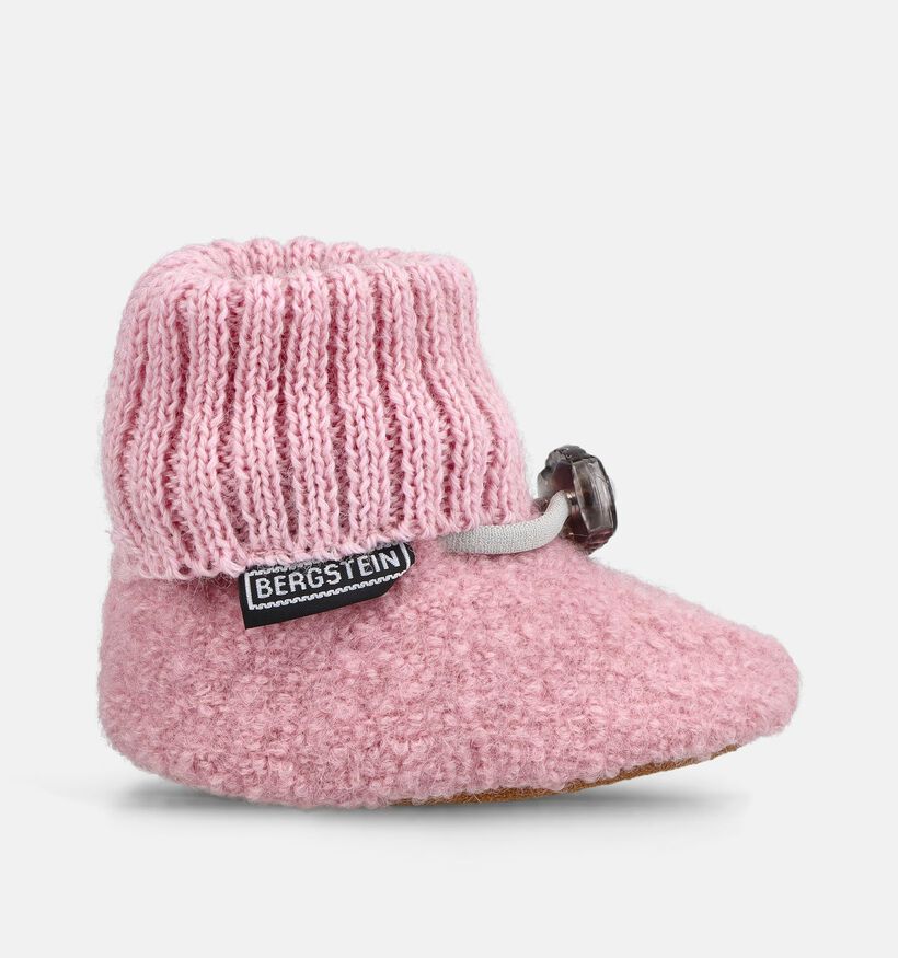 Bergstein Cozy Baby Roze Gesloten Babypantoffels voor meisjes (381298)