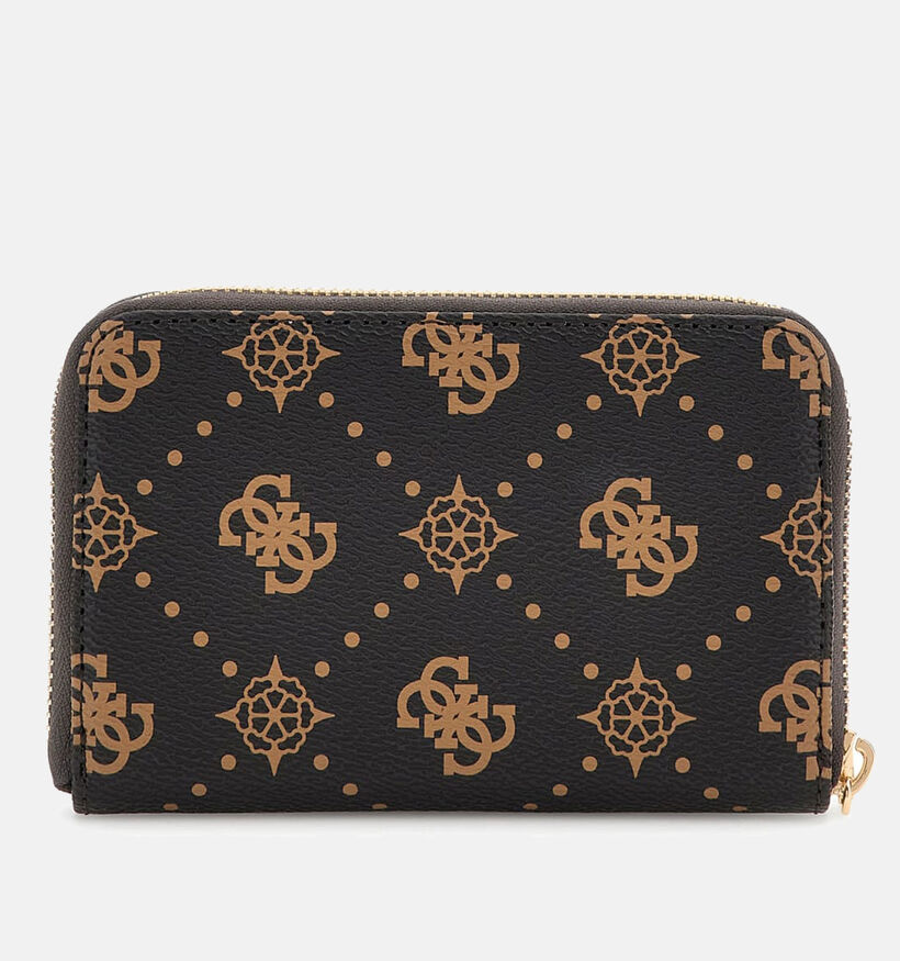 Guess Porte-monnaie zippé en Marron pour femmes (365247)