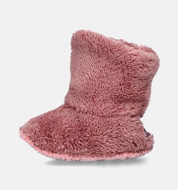 STONES and BONES Pantoufles Beige/Rose/Rouge