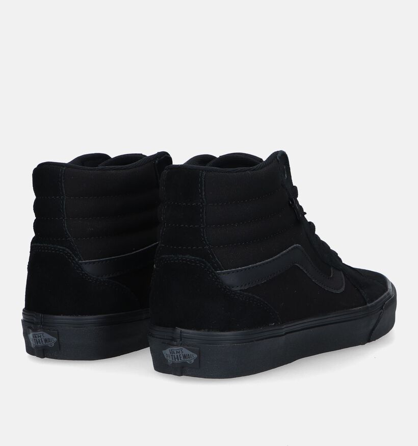 Vans Filmore Hi Baskets de skate en Noir pour hommes (328236)