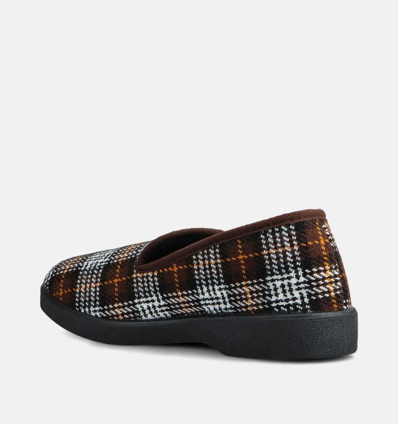 Torfs Home Bruine/Oranje Pantoffels voor heren (375710)