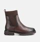 Tamaris Comfort Bottines Chelsea en Brun foncé pour femmes (362914) - pour semelles orthopédiques