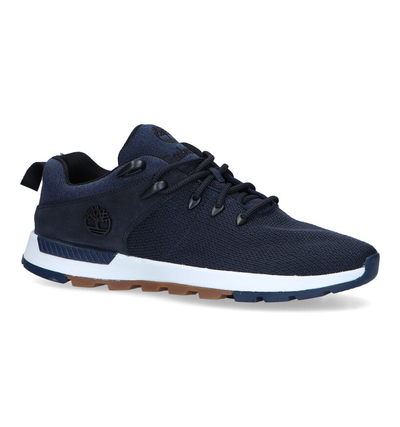 Timberland Sprint Trekker Chaussures à lacets en Bleu pour hommes (320291) - pour semelles orthopédiques