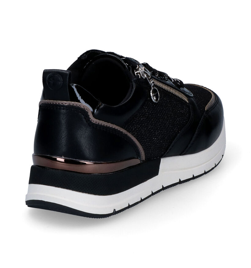 Tamaris Baskets casual en Noir en simili cuir (302780)