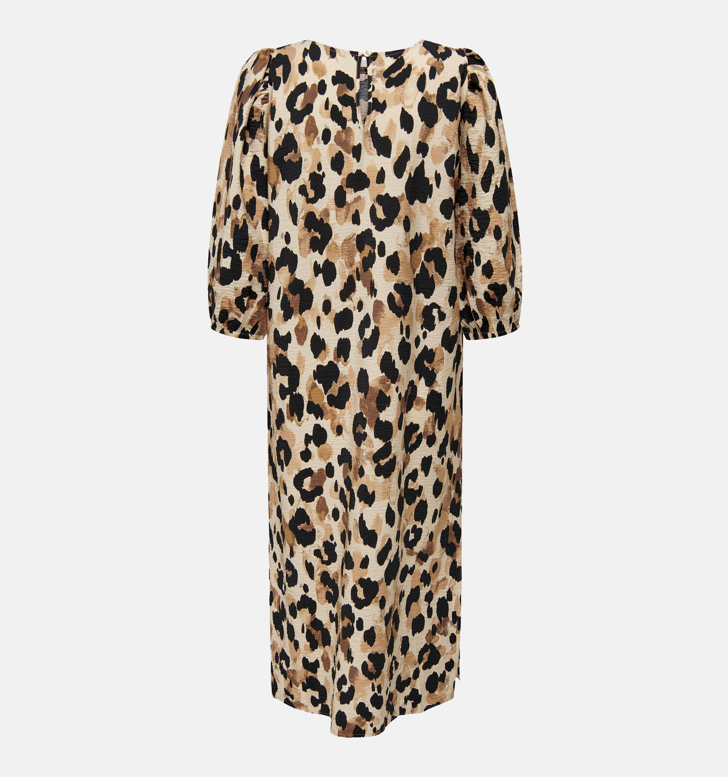 Bruine midi jurk top