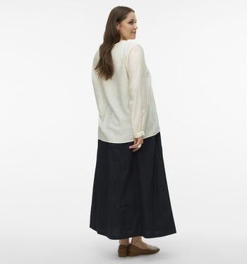 Vero Moda Curve Blouses Wit/Groen