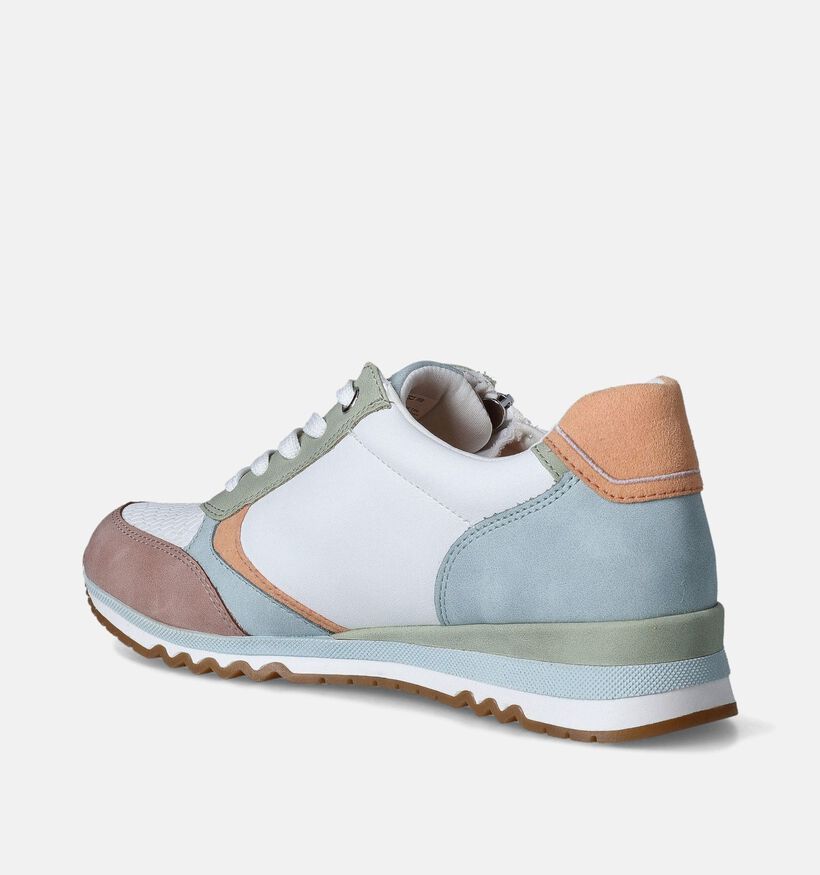 Marco Tozzi Baskets casual en Vert pour femmes (352526) - pour semelles orthopédiques
