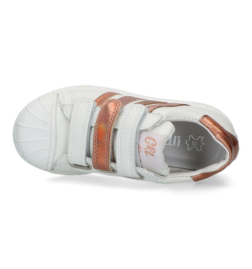 Little David Fia Baskets en Blanc pour filles (323852) - pour semelles orthopédiques