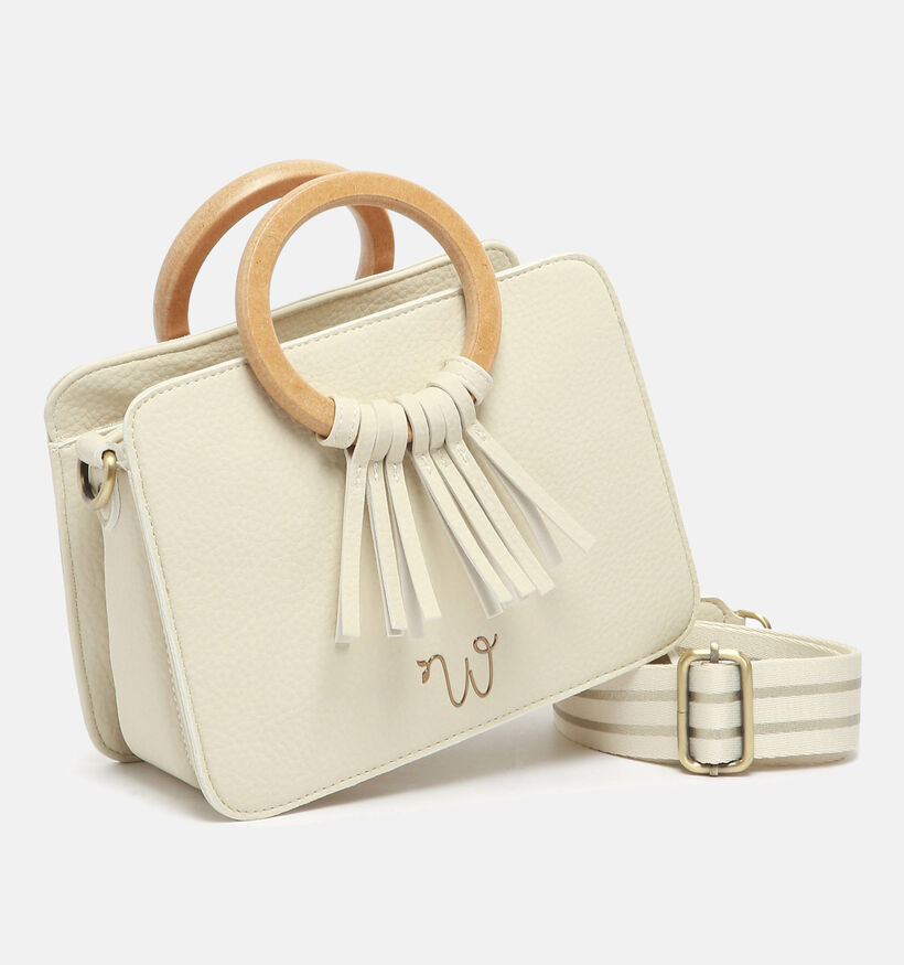 Woomen Camomille Sac à main en Écru pour femmes (356554)