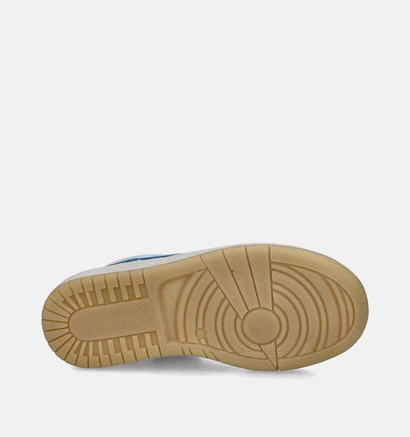 STONES and BONES Logik Chaussures à lacets en Bleu pour garçons (352731) - pour semelles orthopédiques