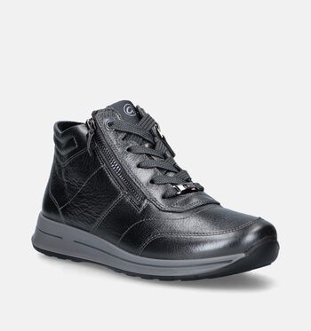 Ara High Soft Sneakers Zilver