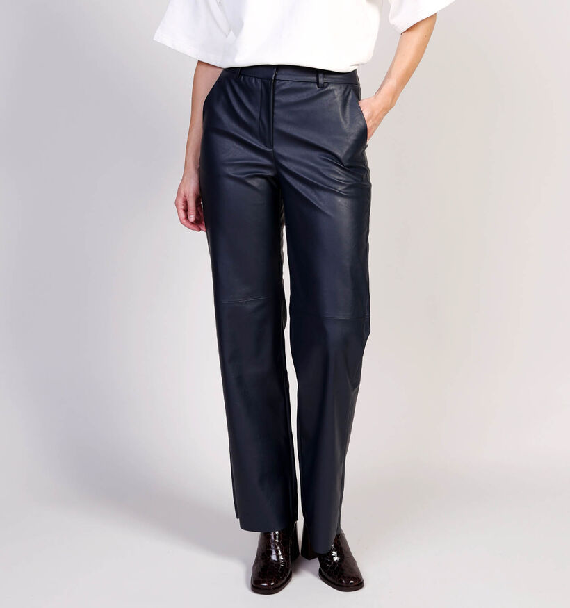 Minus Tasja Pantalon en Bleu pour femmes (361730)
