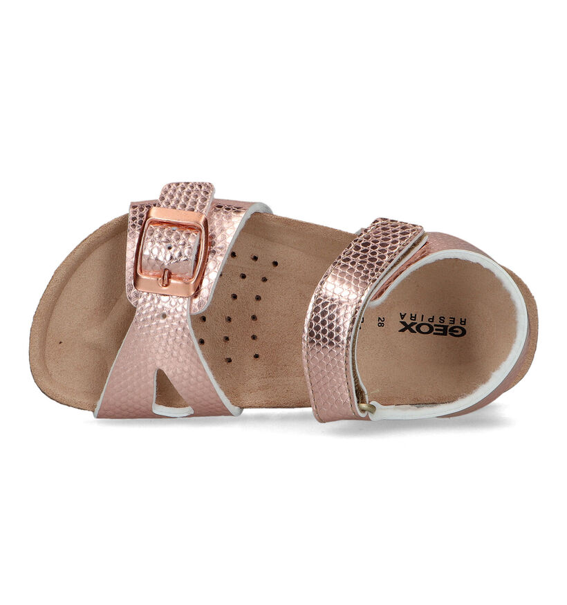 Geox Adriel Sandales en Or pour filles (339635)