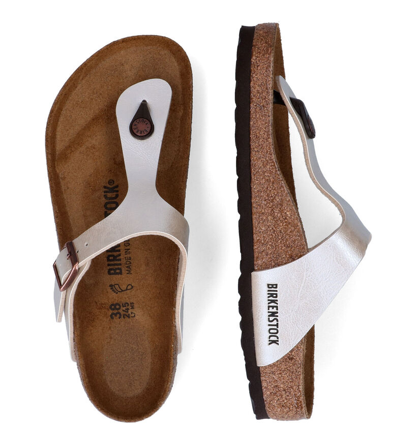 Birkenstock Gizeh Gouden Teenslippers voor dames (339534)