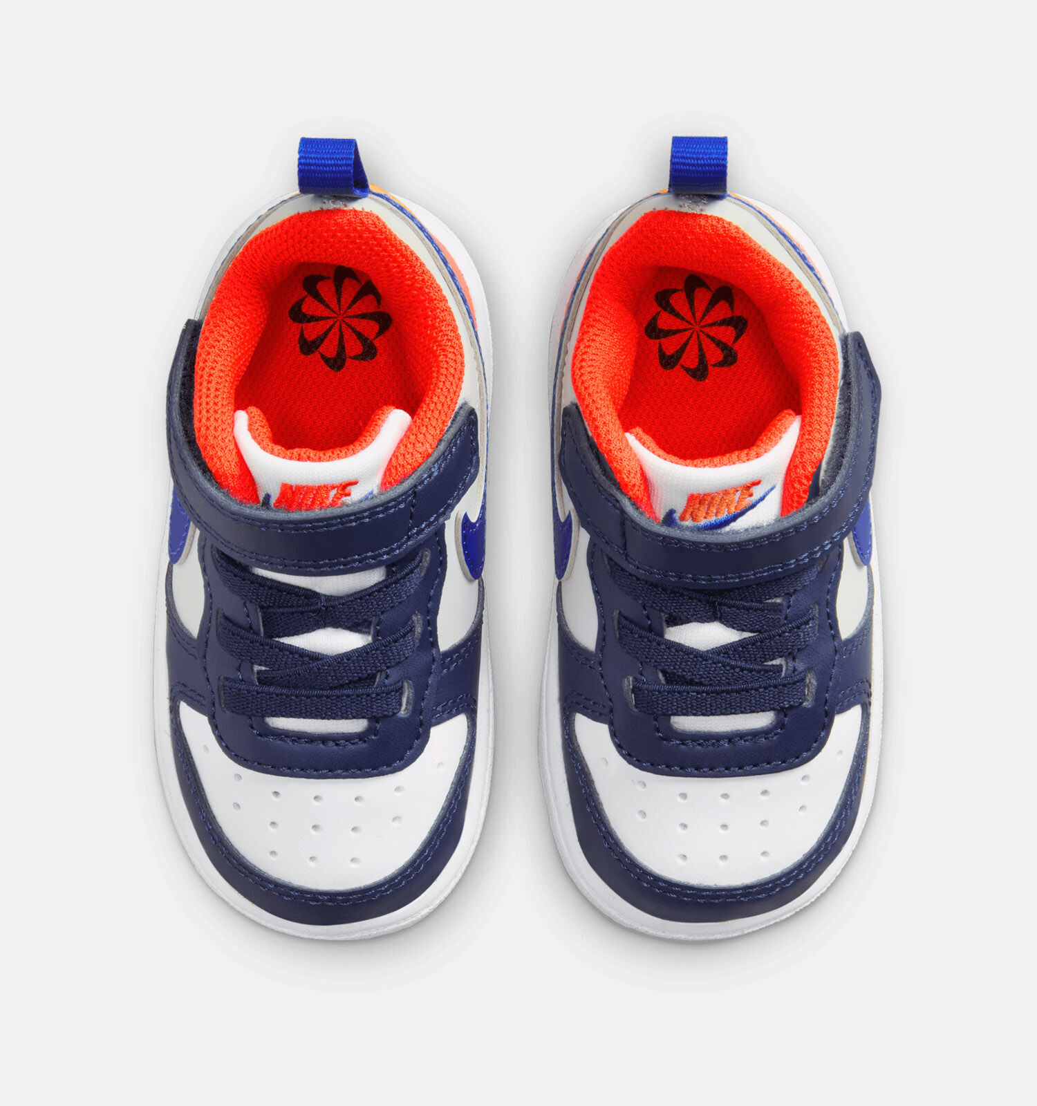 Nike Court Borough Blauwe Sneakers Meisjes Jongens Babyschoenen Online op TORFS.BE