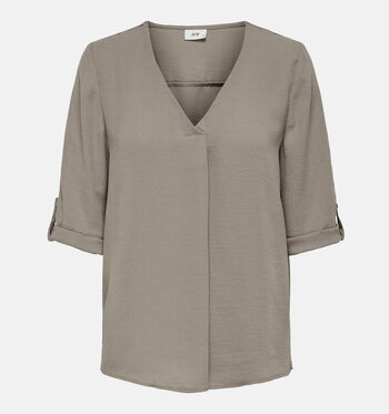 Blouse taupe