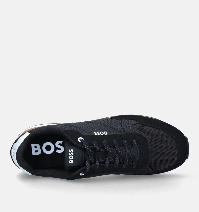 Boss Kai Runn Chaussures à lacets en Noir pour hommes (330894)