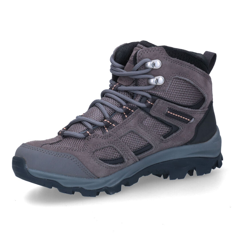 Jack Wolfskin Vojo 3 Texapore Chaussures de randonnée en Gris pour femmes (302171) - pour semelles orthopédiques