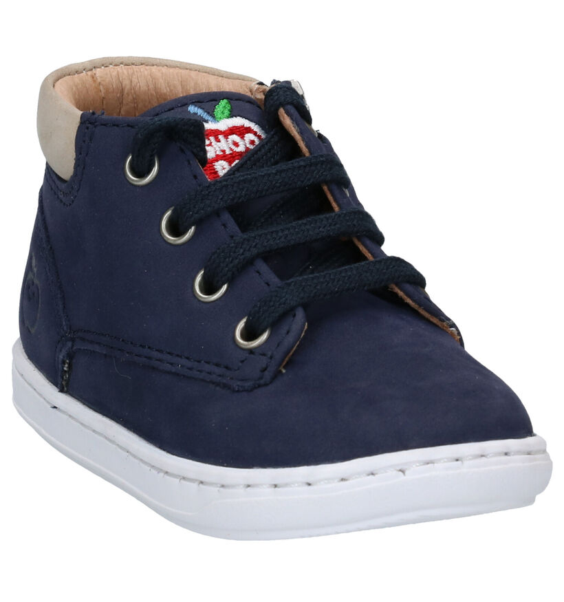 Shoo Pom Bouba Zip Desert Chaussures en Bleu en nubuck (288579)