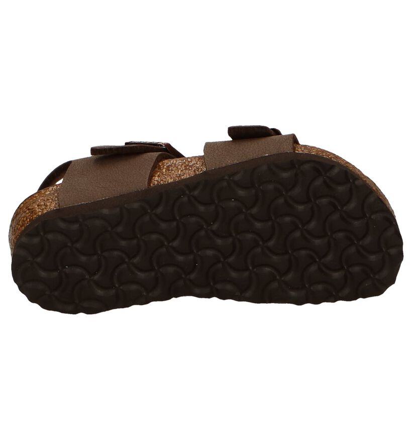 Birkenstock New York  Sandales en Noir pour garçons (338096)