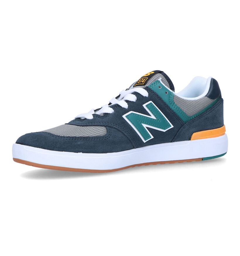 New Balance CT 574 Baskets en Bleu pour hommes (319204) - pour semelles orthopédiques