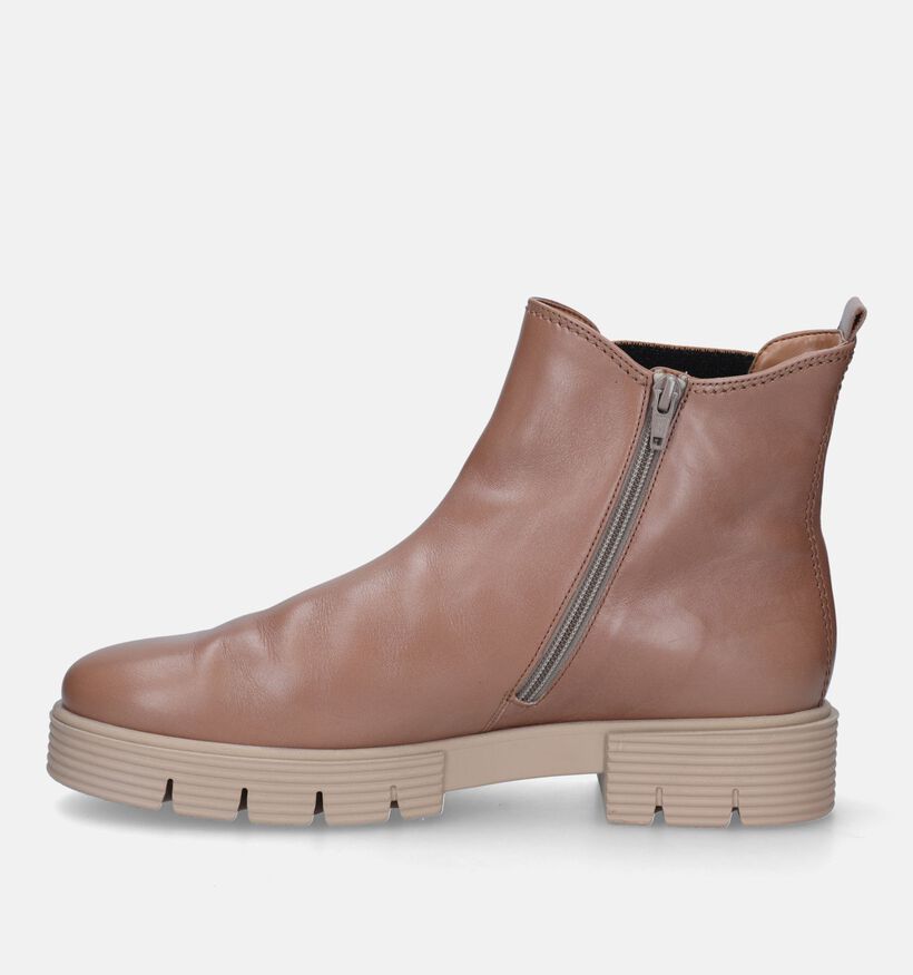 Gabor OptiFit Chelsea Boots en Camel pour femmes (315149) - pour semelles orthopédiques